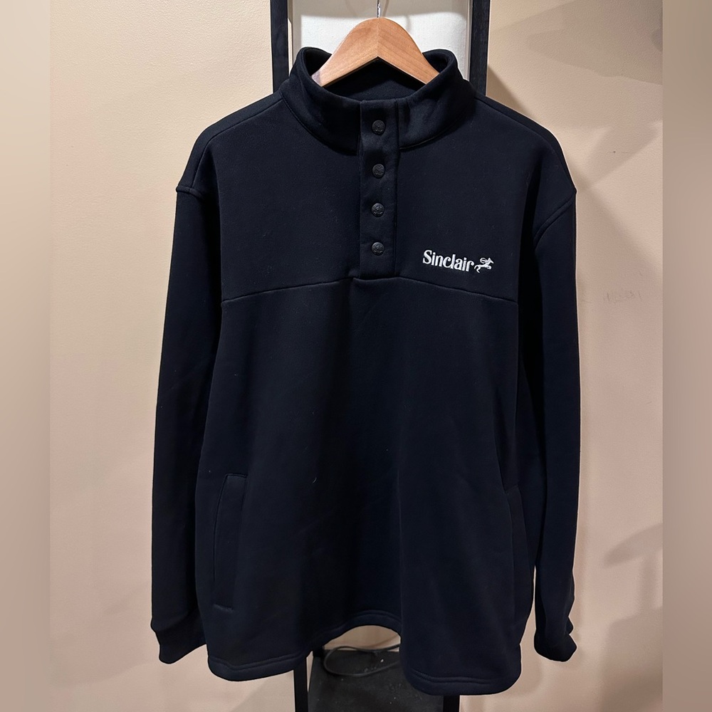 Sinclair Global “The Texture” Black Pullover Jacket